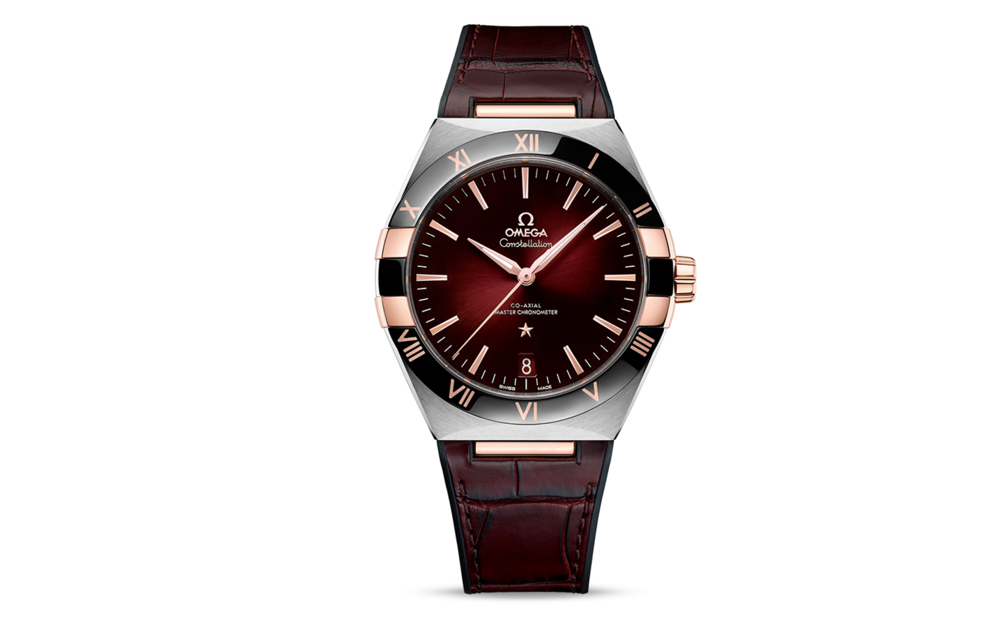OMG Constellation Co-Axial Master Chronometer 41mm Mens Watch Red