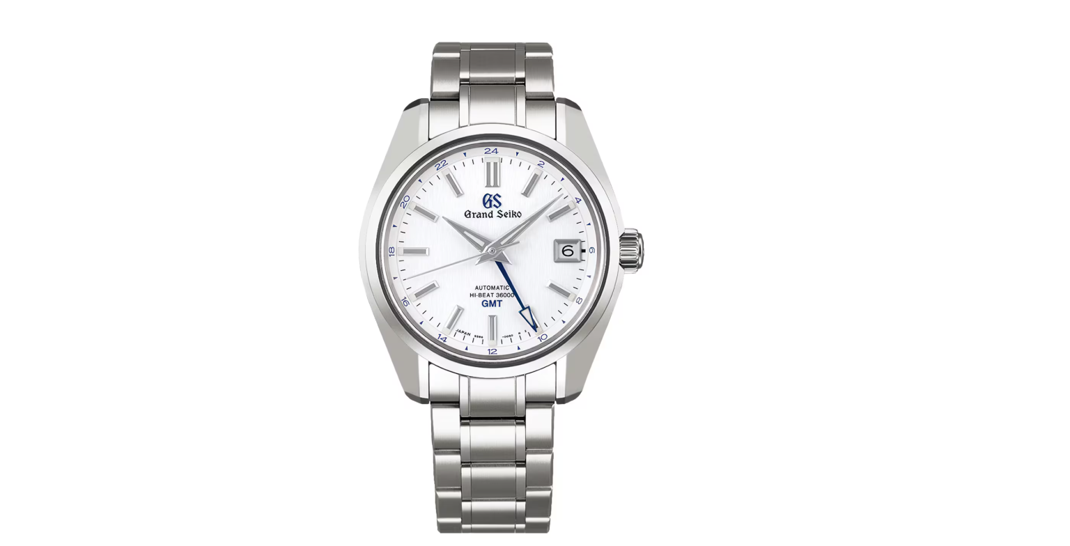 GSK Heritage Hi-Beat GMT 44GS 40mm Limited Edition Mens Watch White