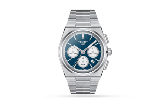 TIST PRX Automatic Blue Chronograph 42mm Mens Watch