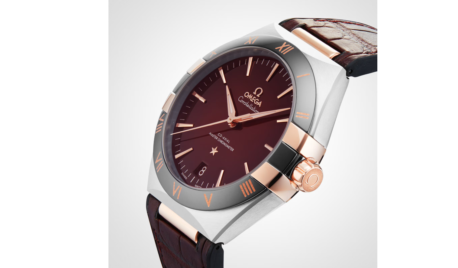 OMG Constellation Co-Axial Master Chronometer 41mm Mens Watch Red