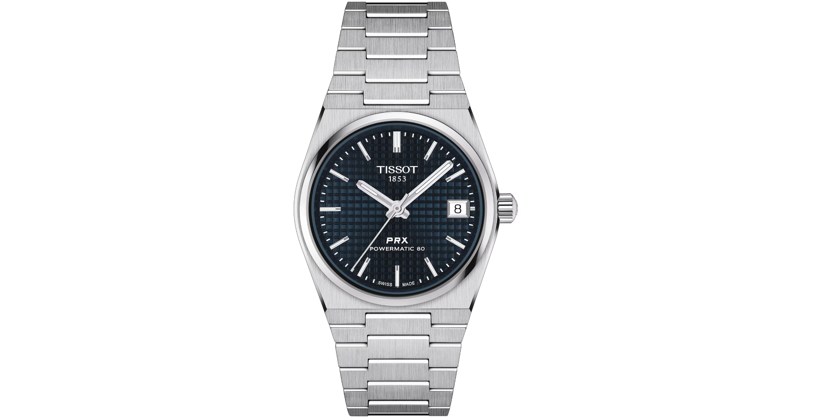 TIST PRX Powermatic 80 35mm Unisex Watch Blue