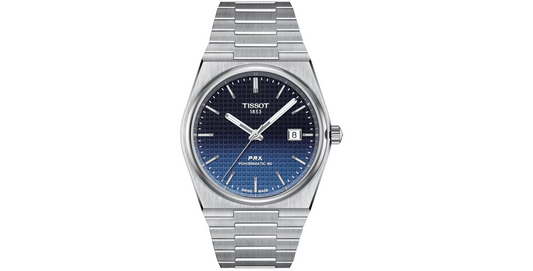 TIST PRX Powermatic 80 40mm Unisex Watch Dark Blue