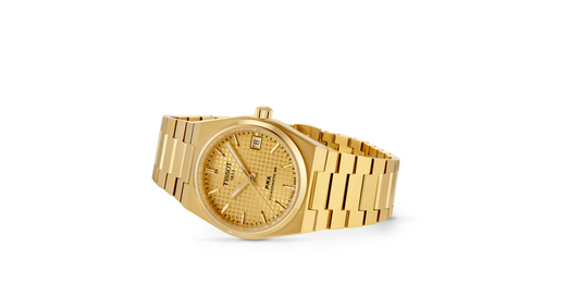TIST PRX Powermatic 80 35mm Unisex Watch Gold