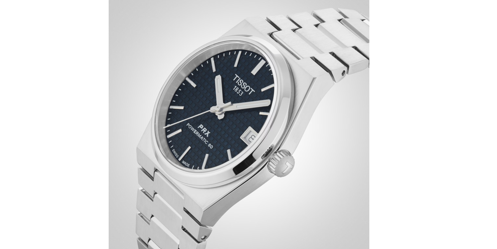 TIST PRX Powermatic 80 35mm Unisex Watch Blue