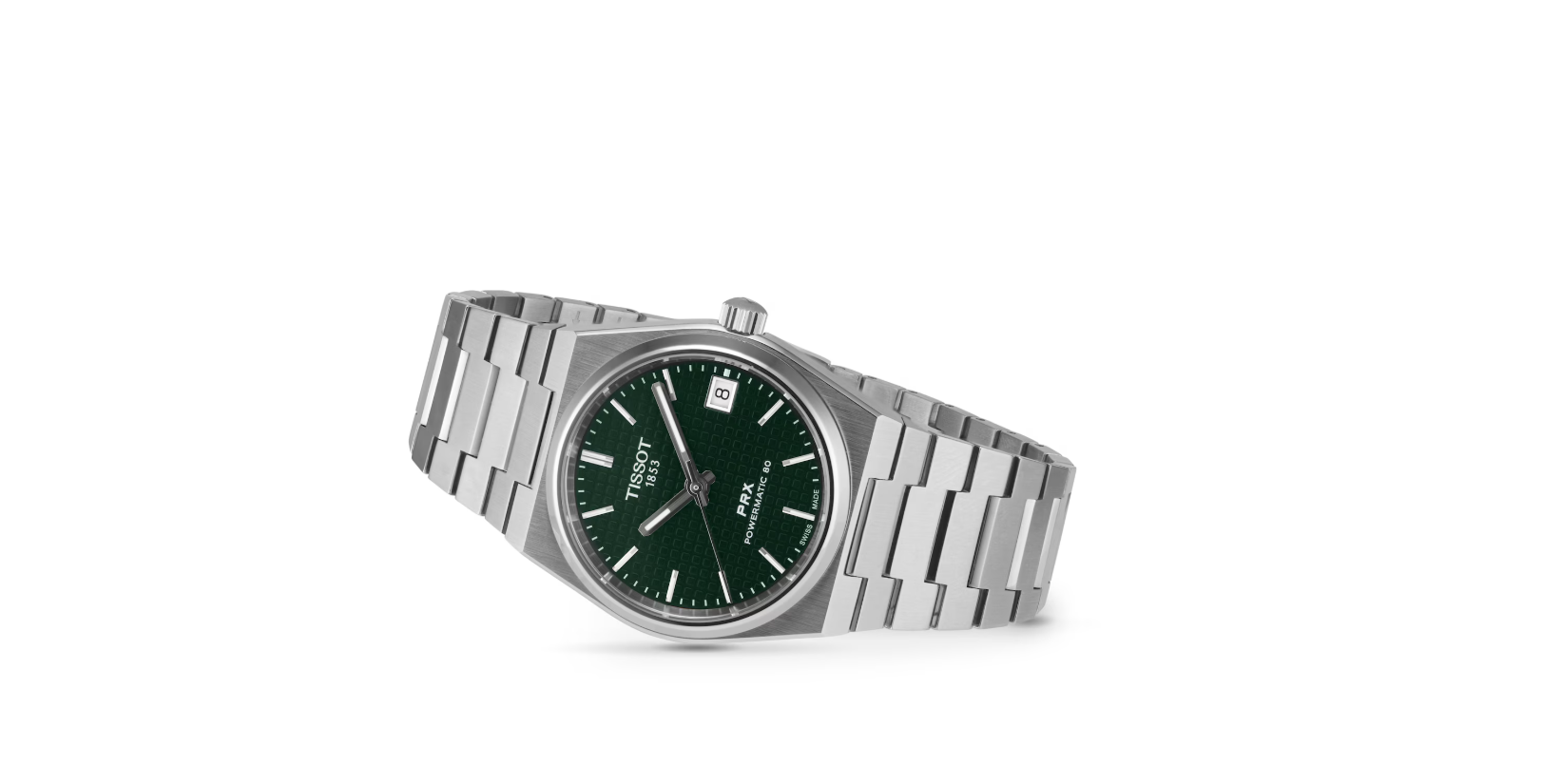 TIST PRX Powermatic 80 35mm Unisex Watch Green