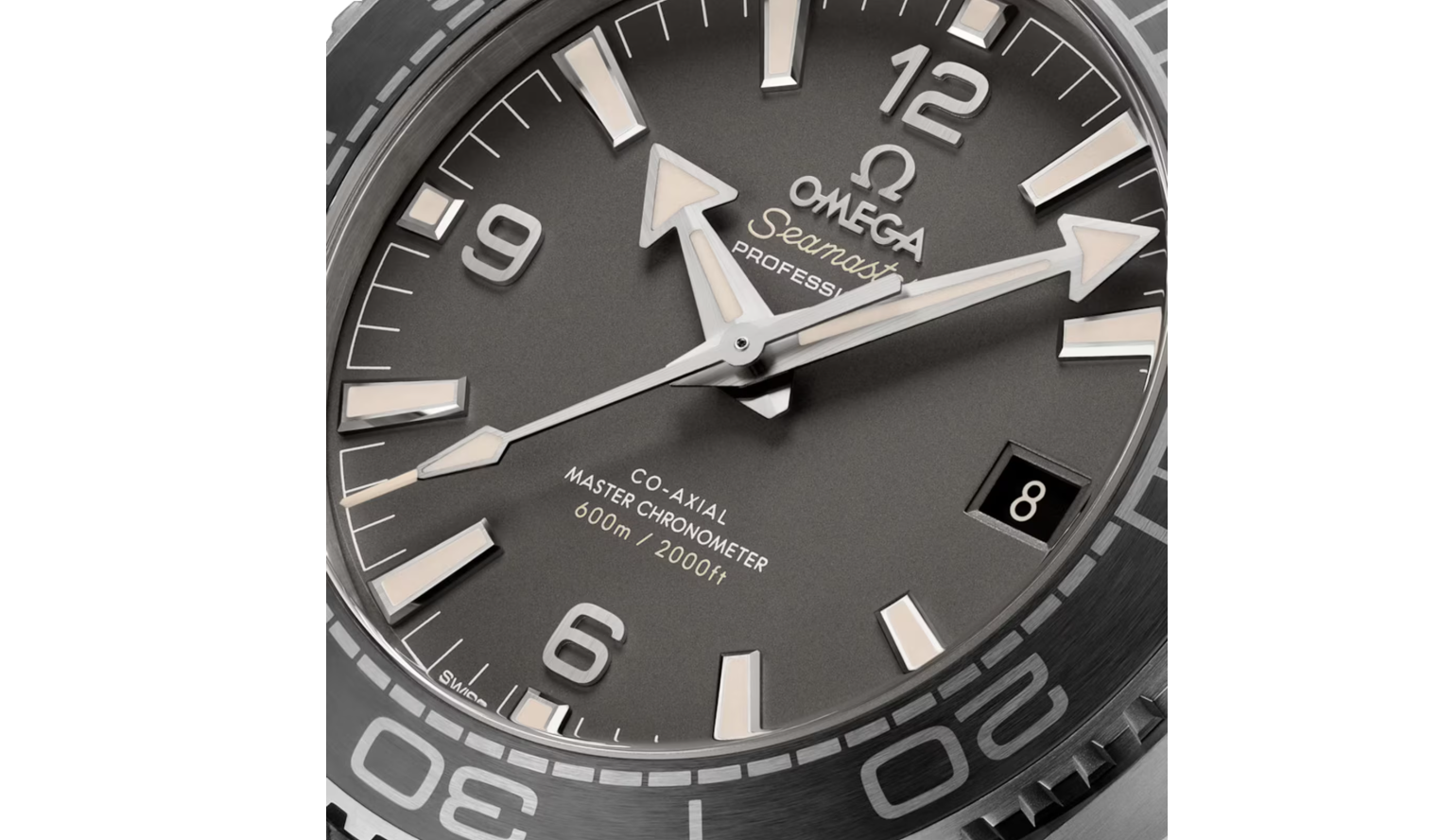 OMG Seamaster Planet Ocean 600M 43.5mm Mens Watch Grey