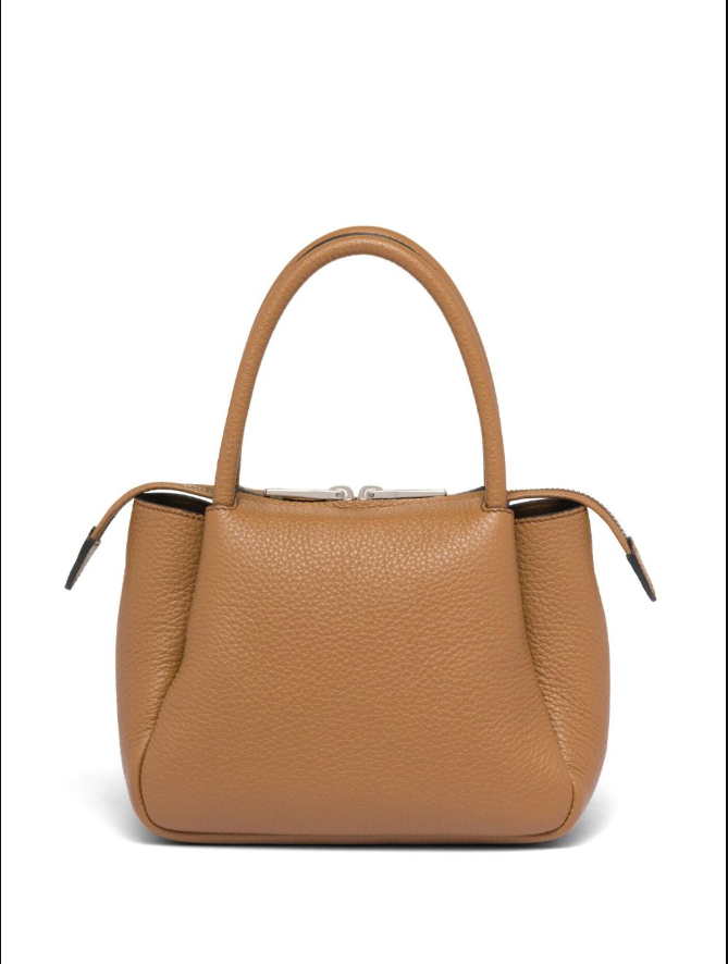 PDA logo-embellished leather mini bag