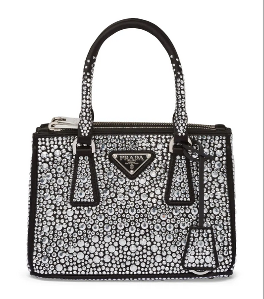PDA Mini Embellished Galleria Top-Handle Bag