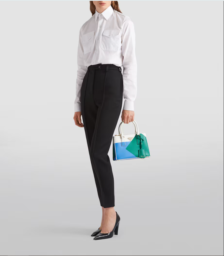 PDA Small Leather Galleria Top-Handle Bag