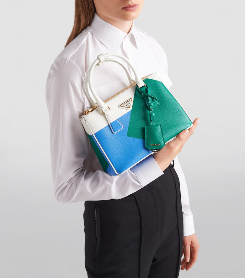 PDA Small Leather Galleria Top-Handle Bag