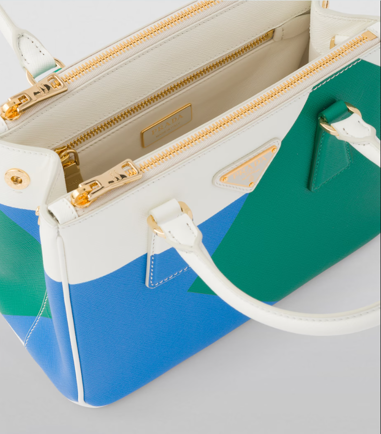 PDA Small Leather Galleria Top-Handle Bag