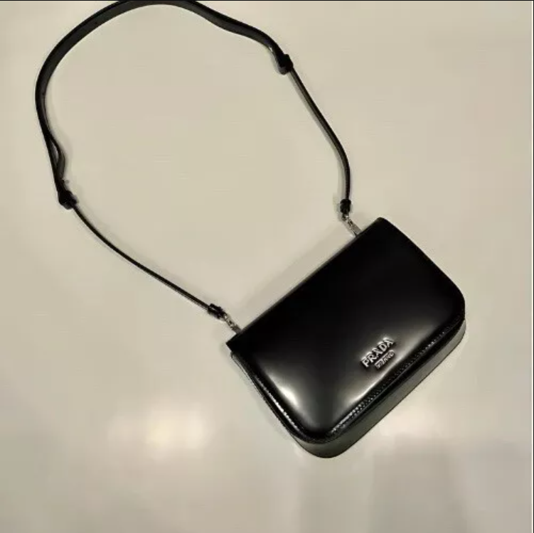 NEW! PDA BLACK SAFFIANO LEATHER MINI BAG PURSE AUTHENTIC