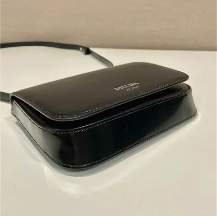 NEW! PDA BLACK SAFFIANO LEATHER MINI BAG PURSE AUTHENTIC