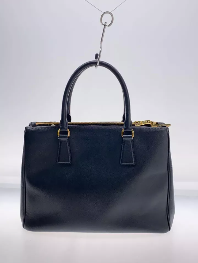 PDA shoulder bag leather Black plain Used