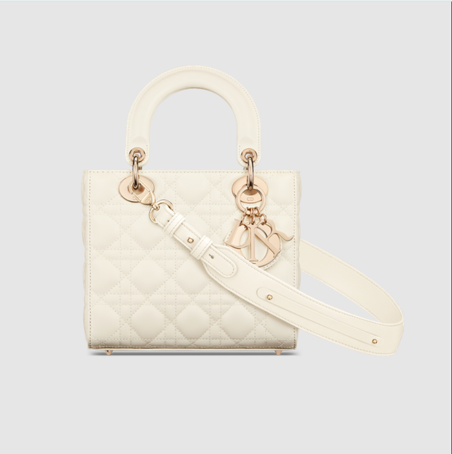 Small Lady Dior My ABC DIR Bag Black Cannage Lambskin
