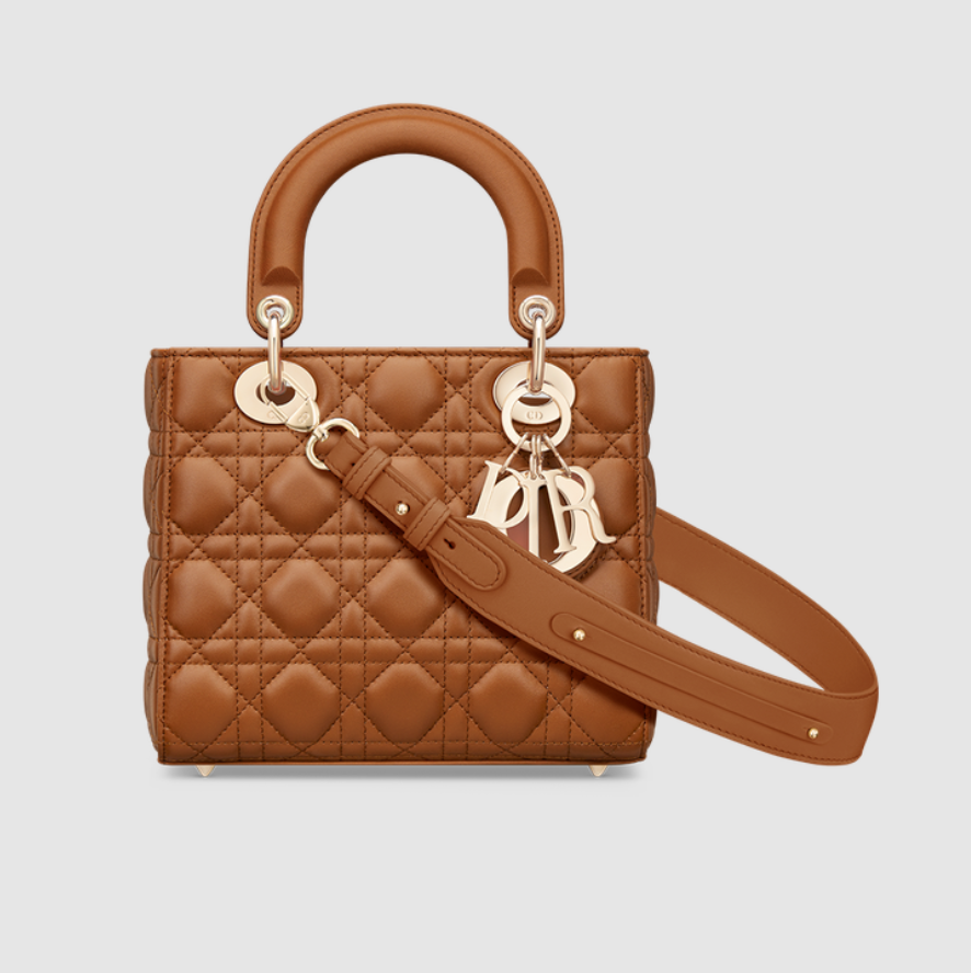 Small Lady Dior My ABC DIR Bag Black Cannage Lambskin